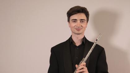 Principle flute, Thomas Hancox. Photo Amy Kelly.