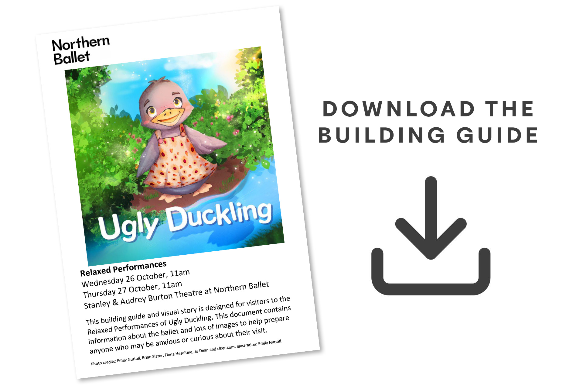 Download the building guide and Ugly Duckling story as a PDF