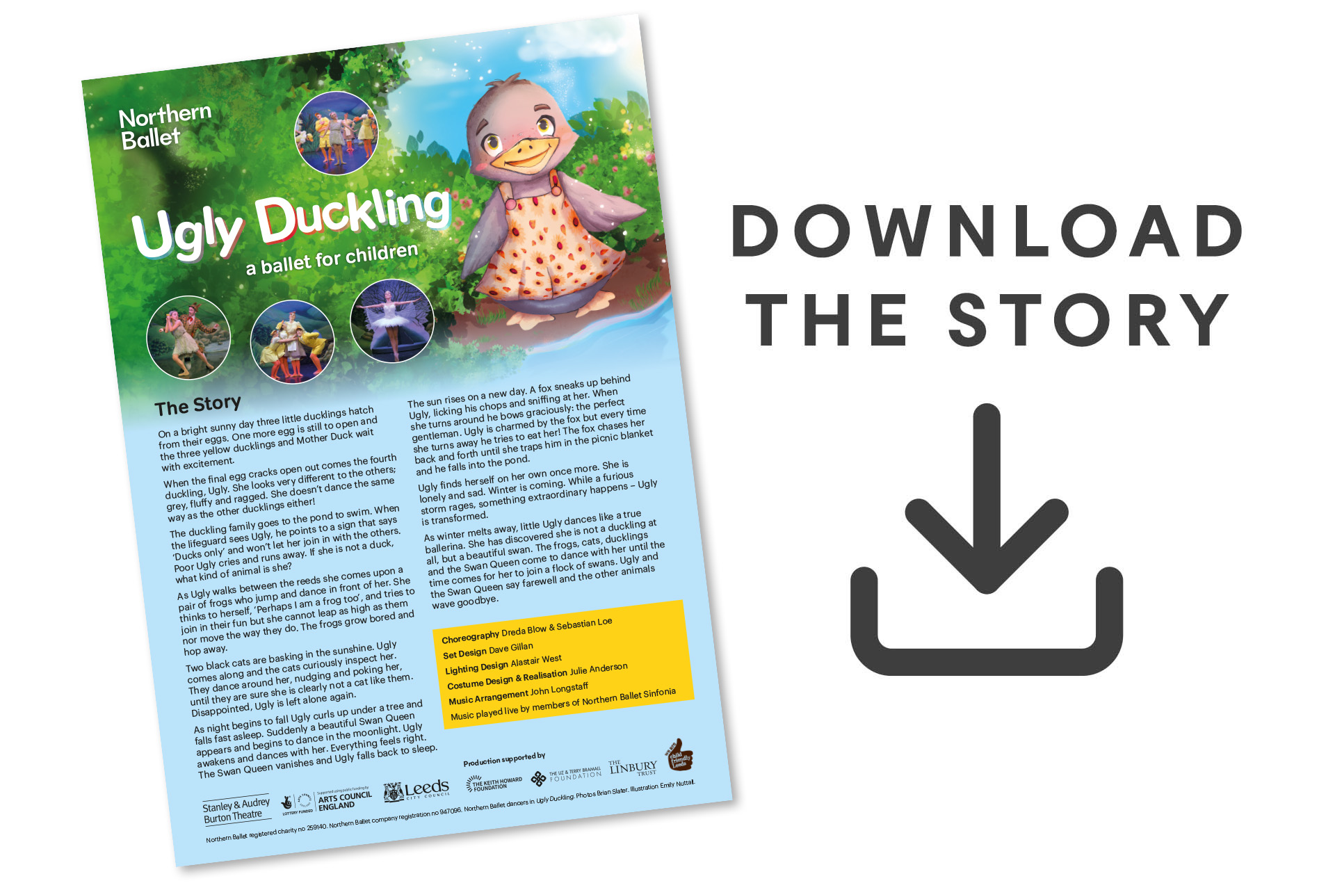 Download the Ugly Duckling story as a PDF