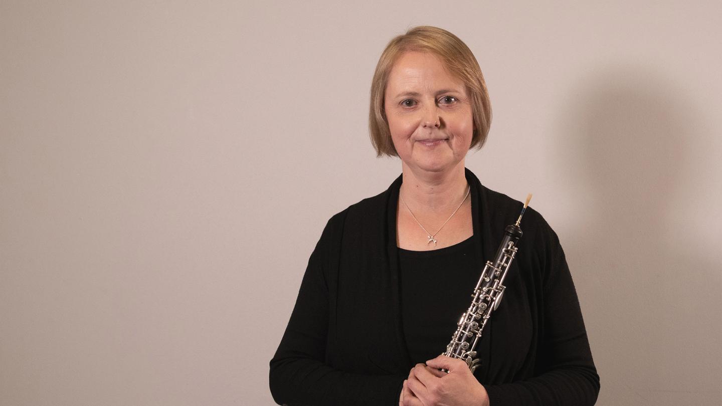 Mary Gilbert, oboe. Photo Amy Kelly