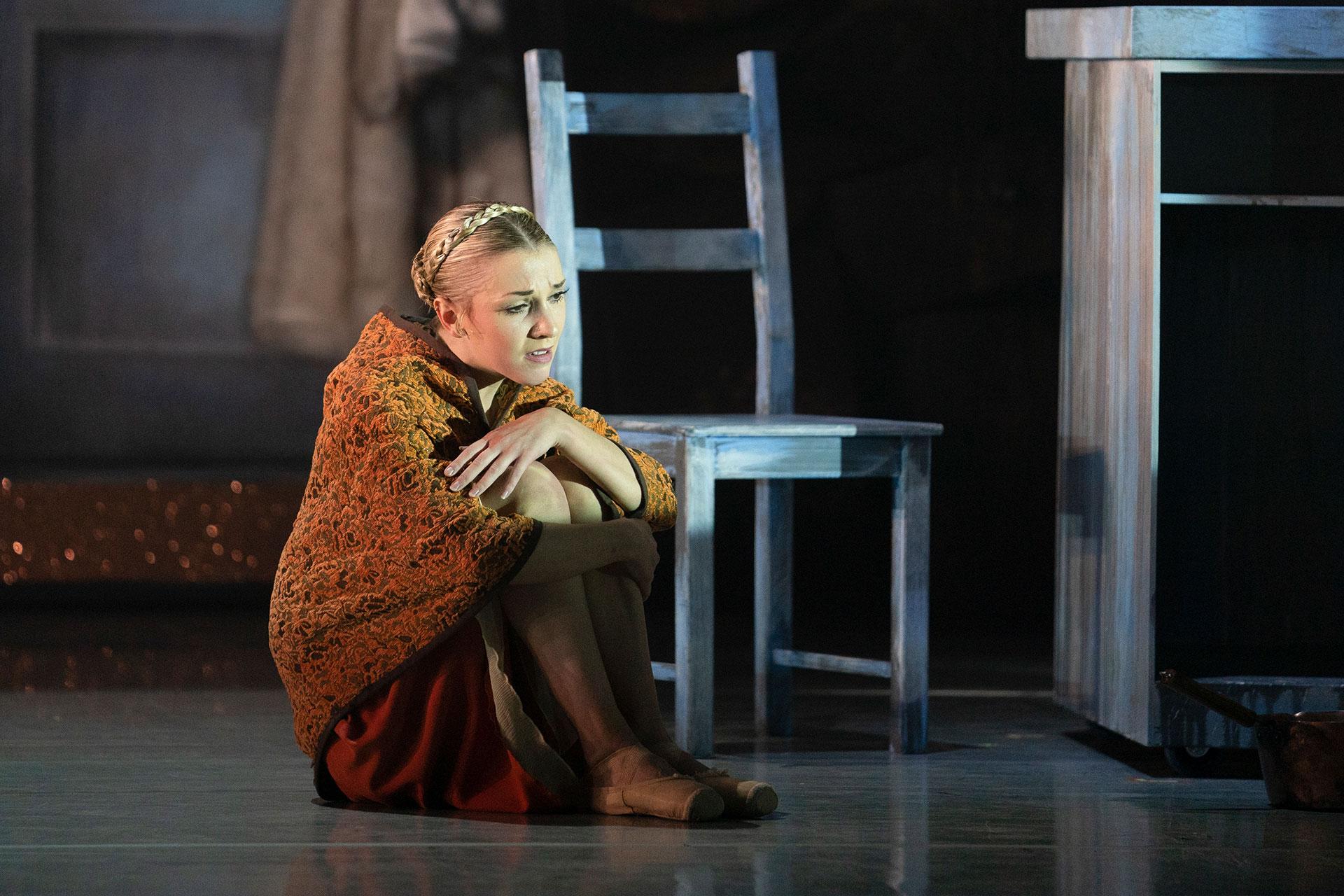 Antoinette Brooks-Daw in Cinderella. Photo Emma Kauldhar Antoinette Brooks-Daw in Cinderella