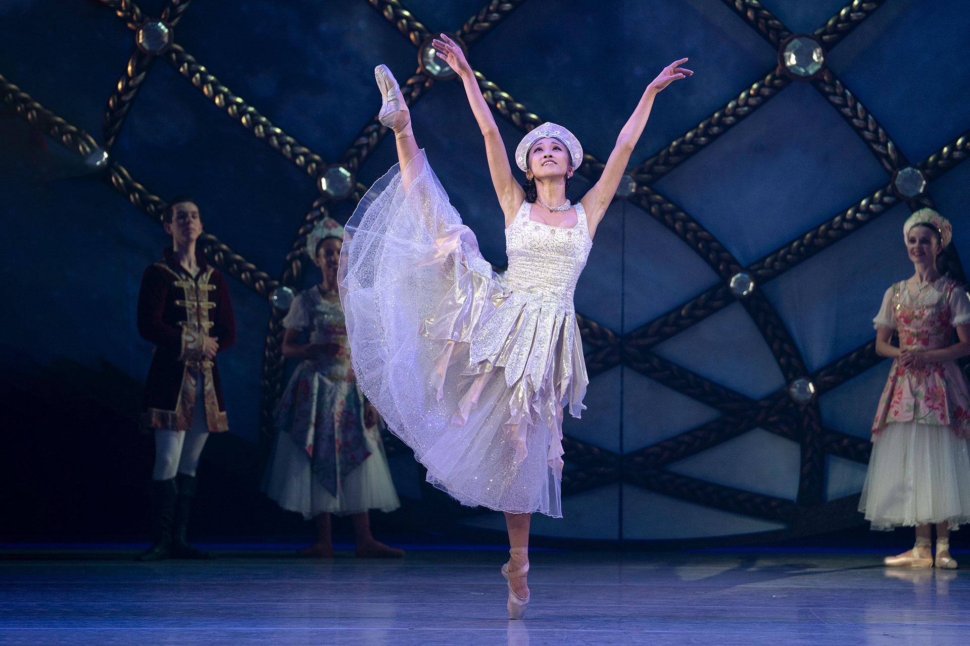 Minju Kang in Cinderella. Photo Emma Kauldhar Minju Kang in Cinderella