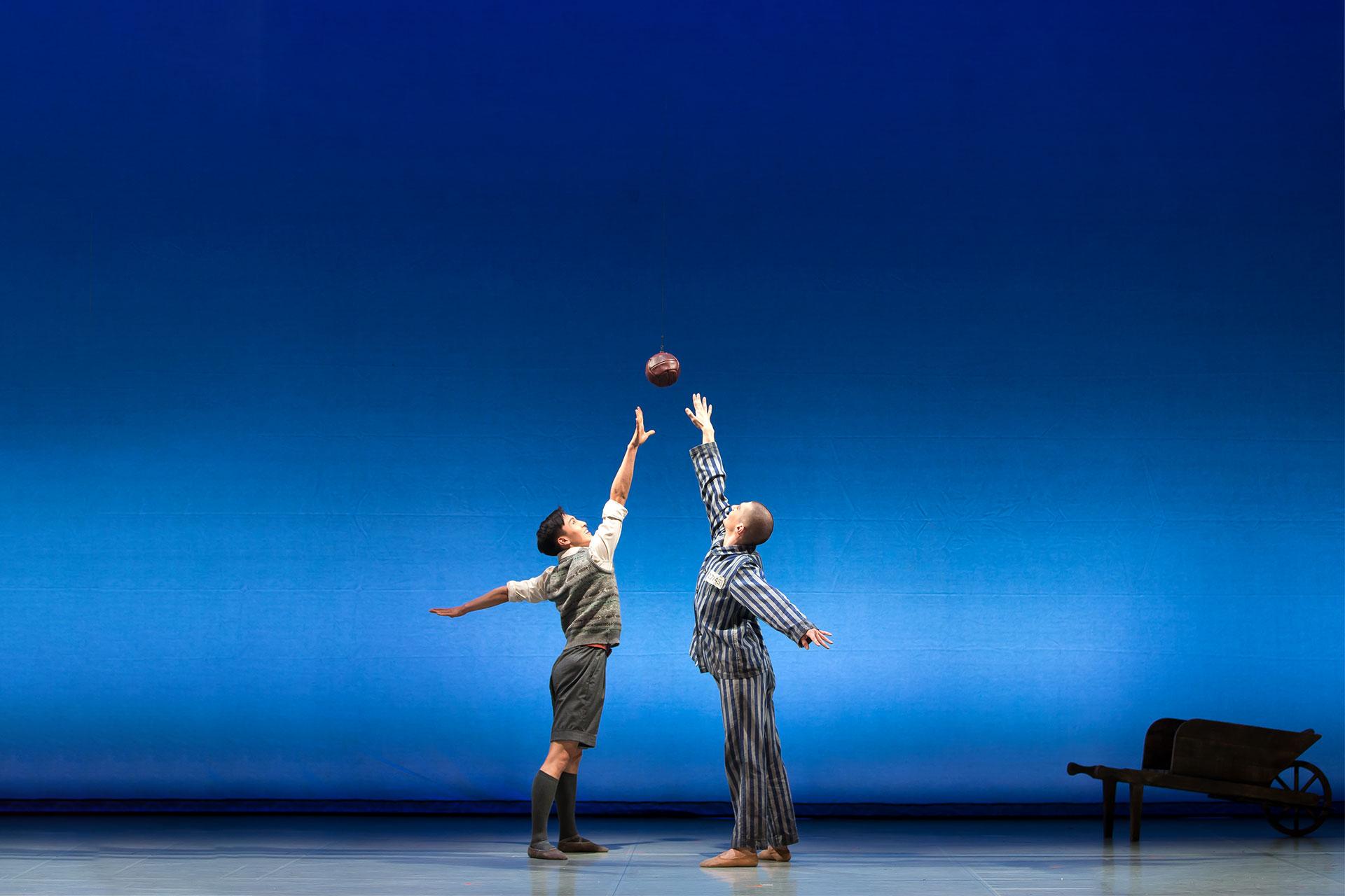 When Bruno and Shmuel play together the physical barriers between them disappear