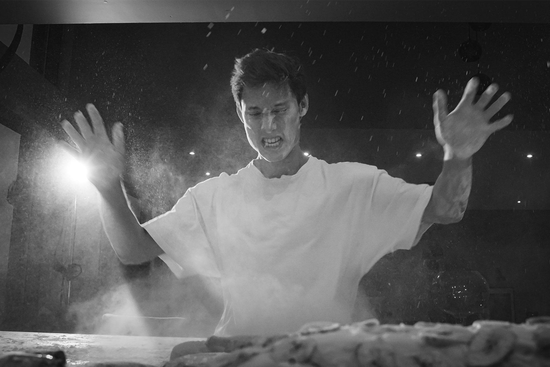 Kevin Poeung in Have Your Cake. Photo Emily Nuttall