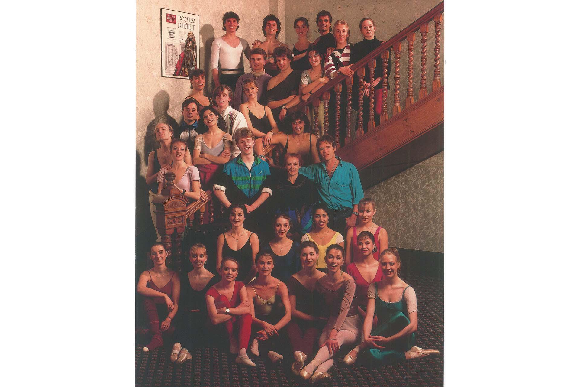 The Company at its Halifax site, including Associate Artistic Director Elaine McDonald