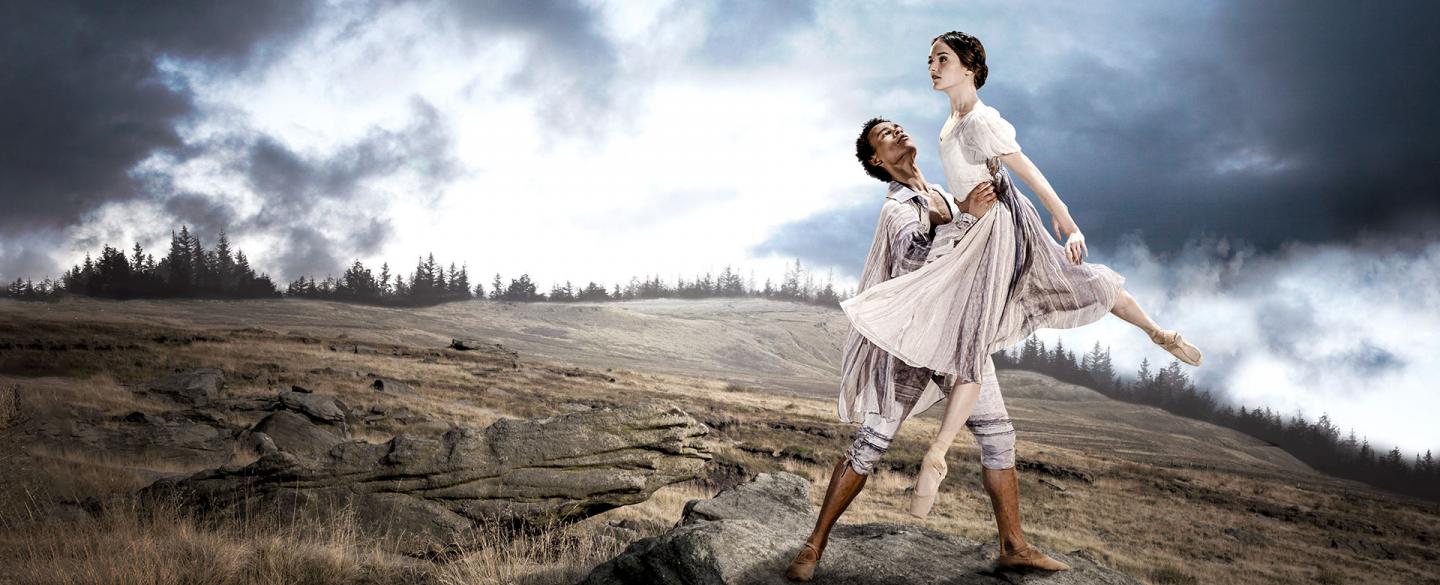 Isaac Lee-Baker lifts Dreda Blow on the moors in this poster image taken by Guy Farrow