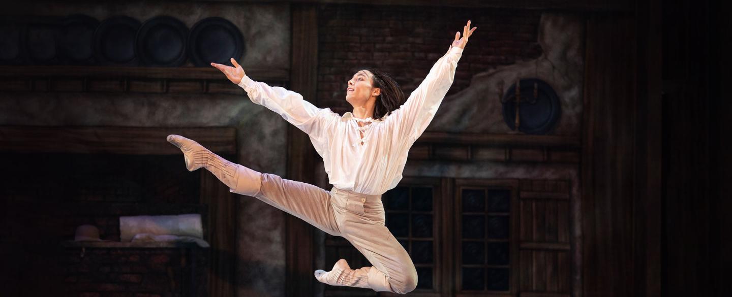 D'Artagnan leaps with joy