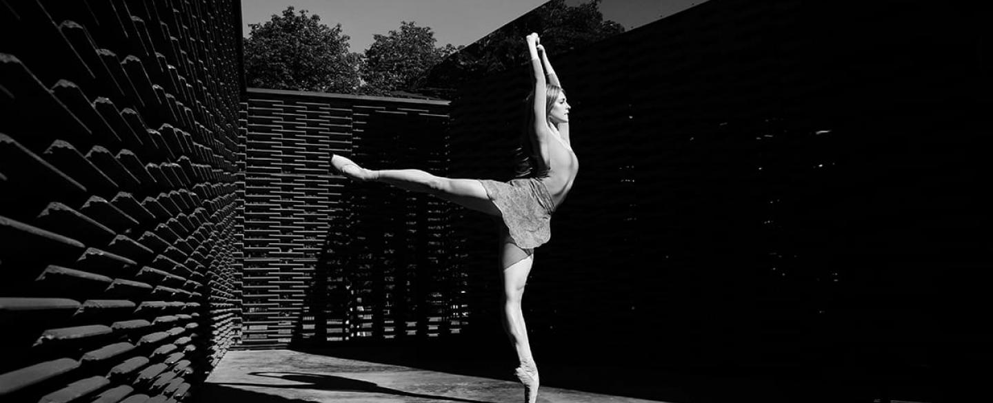 Picture of Charlotte Tonkinson in a ballet pose