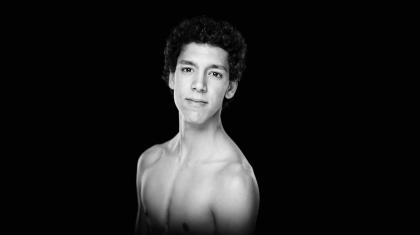 Promotional photograph of dancer Antoni Cañellas Artigues