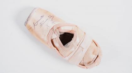 Antoinette Brooks-Daw pointe shoes (50th Gala)